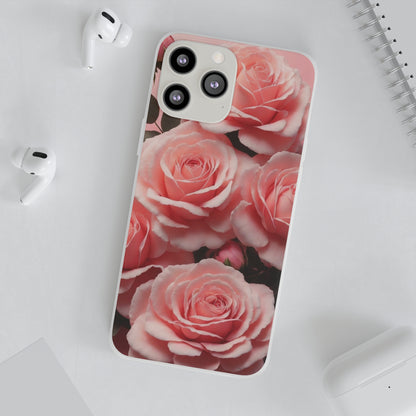 Pink Rose Flexi Case