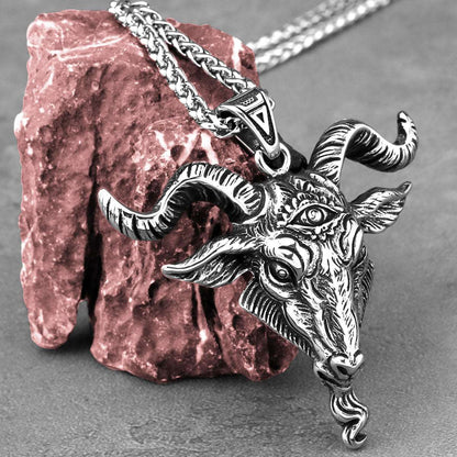 Stainless Steel Viking Necklace from Fierce Fusion