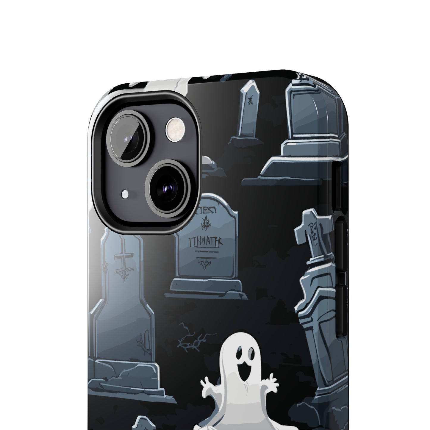 Ghostly Cemetery Tough Phone Case