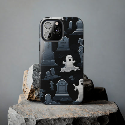 Ghostly Cemetery Tough Phone Case