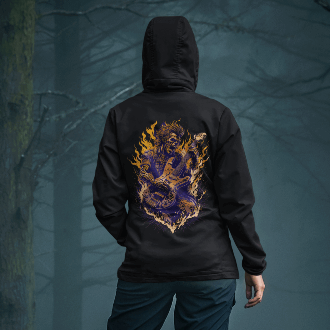 Zombie Riot Back Hoodie from Fierce Fusion