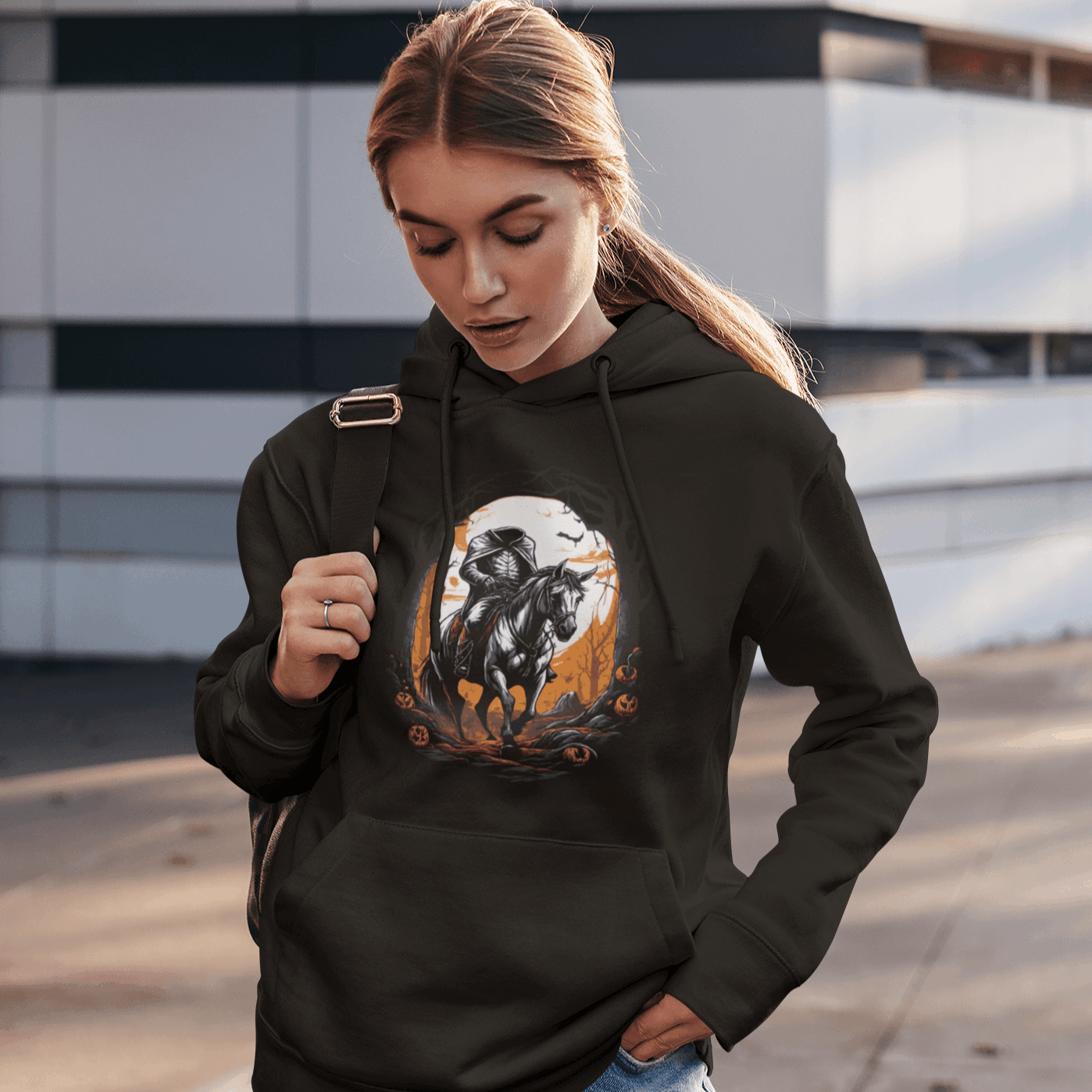 Ghostly Gallop Hoodie - Fierce Fusion